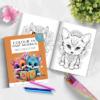 Baby Animals Colouring In Book