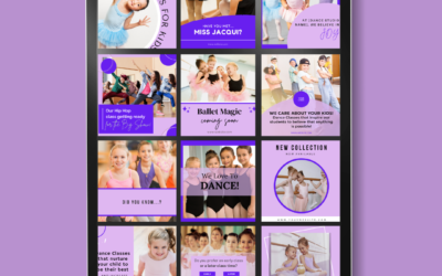 Why Our Dance Studio Social Media Templates Are a Must-Have