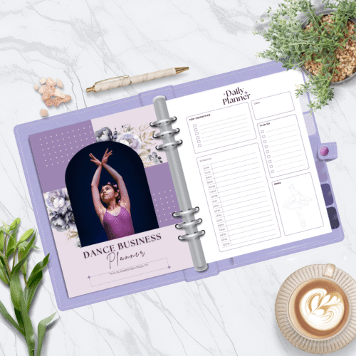 Dance Studio Owner - Yearly Planner (Regal Purple)