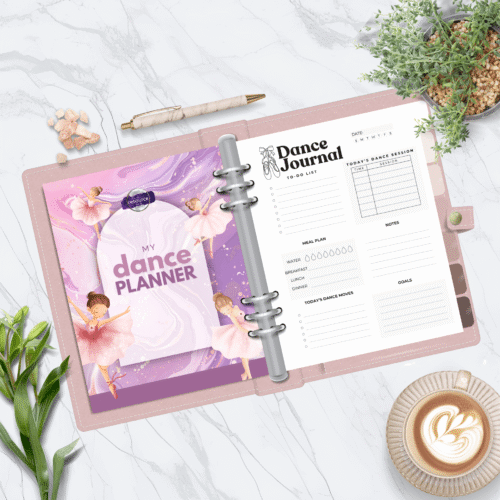Dance Student Yearly Planner (Fairy Glow)