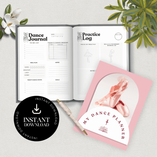 Dance Student Yearly Planner (Ballet Pink) - Image 2