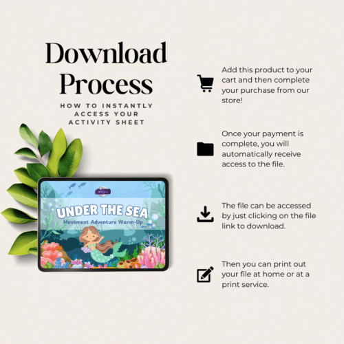 Under The Sea Adventure Warm-Up Activity Bundle - Image 4