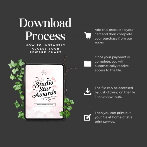 Studio Star Awards - Reward Chart for Ballet Dancers - Image 5