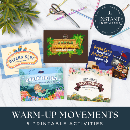 The Ultimate Warm-Up Activity Bundle For Kids Dance Classes