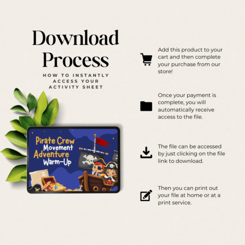 Pirate Adventure Warm-Up Activity Bundle - Image 4